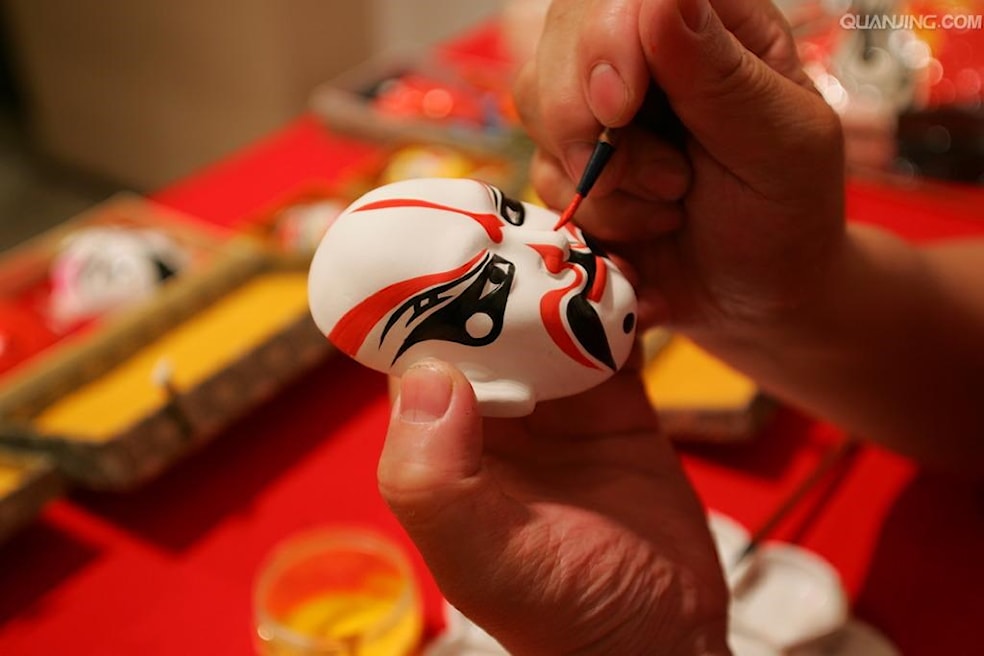 Beijing Opera Mask Making